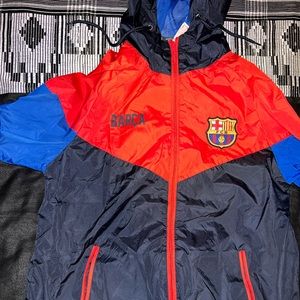 Soccer windbreaker